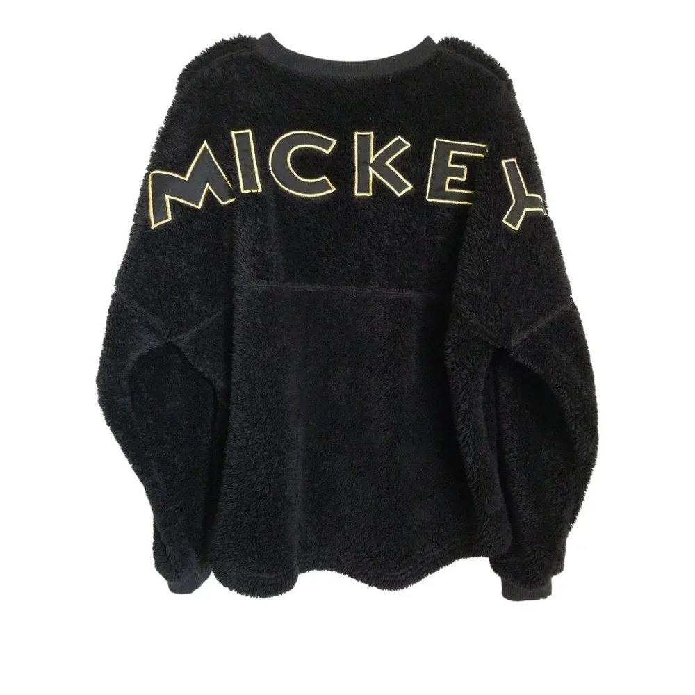 Disney Gold Collection Mickey Furry Sweater By Spirit Jersey